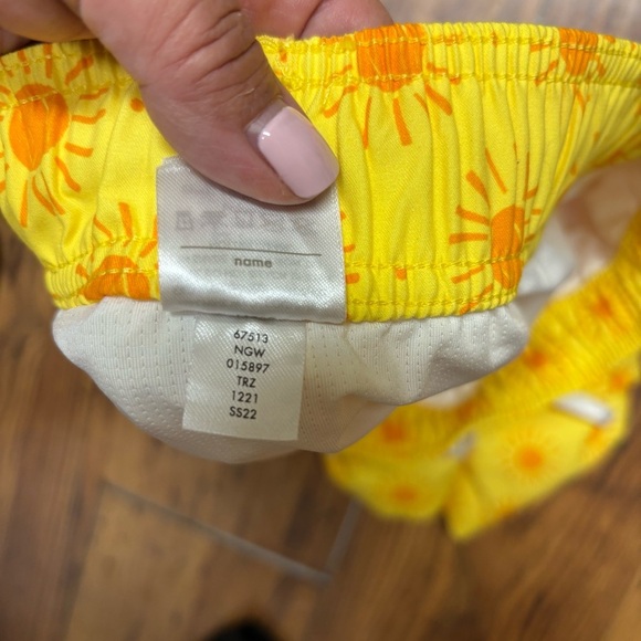 Yellow Sun Patterned Men’s Hanna Anderson Lined Swim Trunks XL‎ - Picture 6 of 10